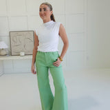 Emerson Flare Pants - Emerald