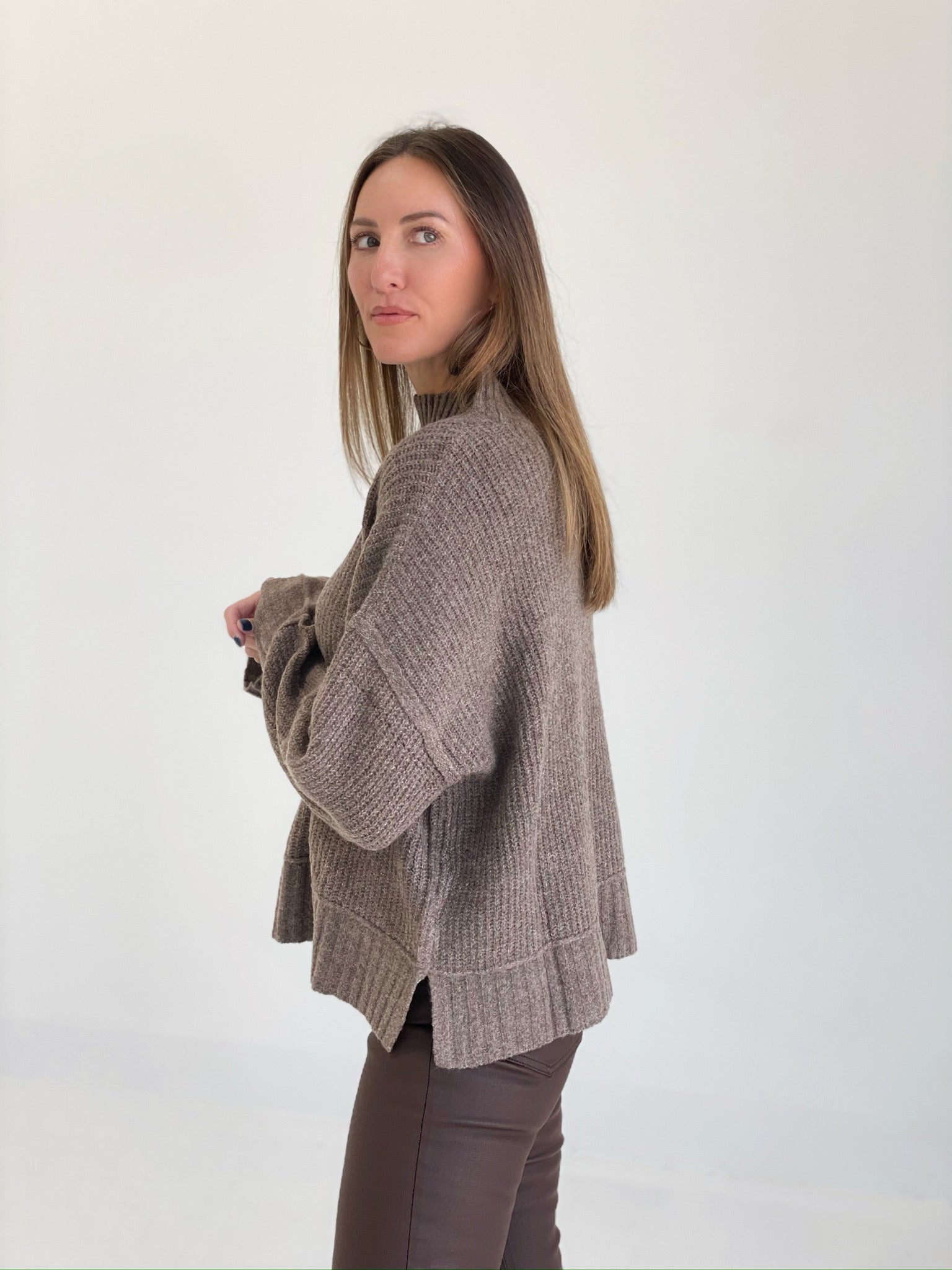 Grenadine Sweater - Mocha