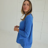 Vista Belle Sweater - French Blue