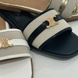 Solana Step Sandal - Gold