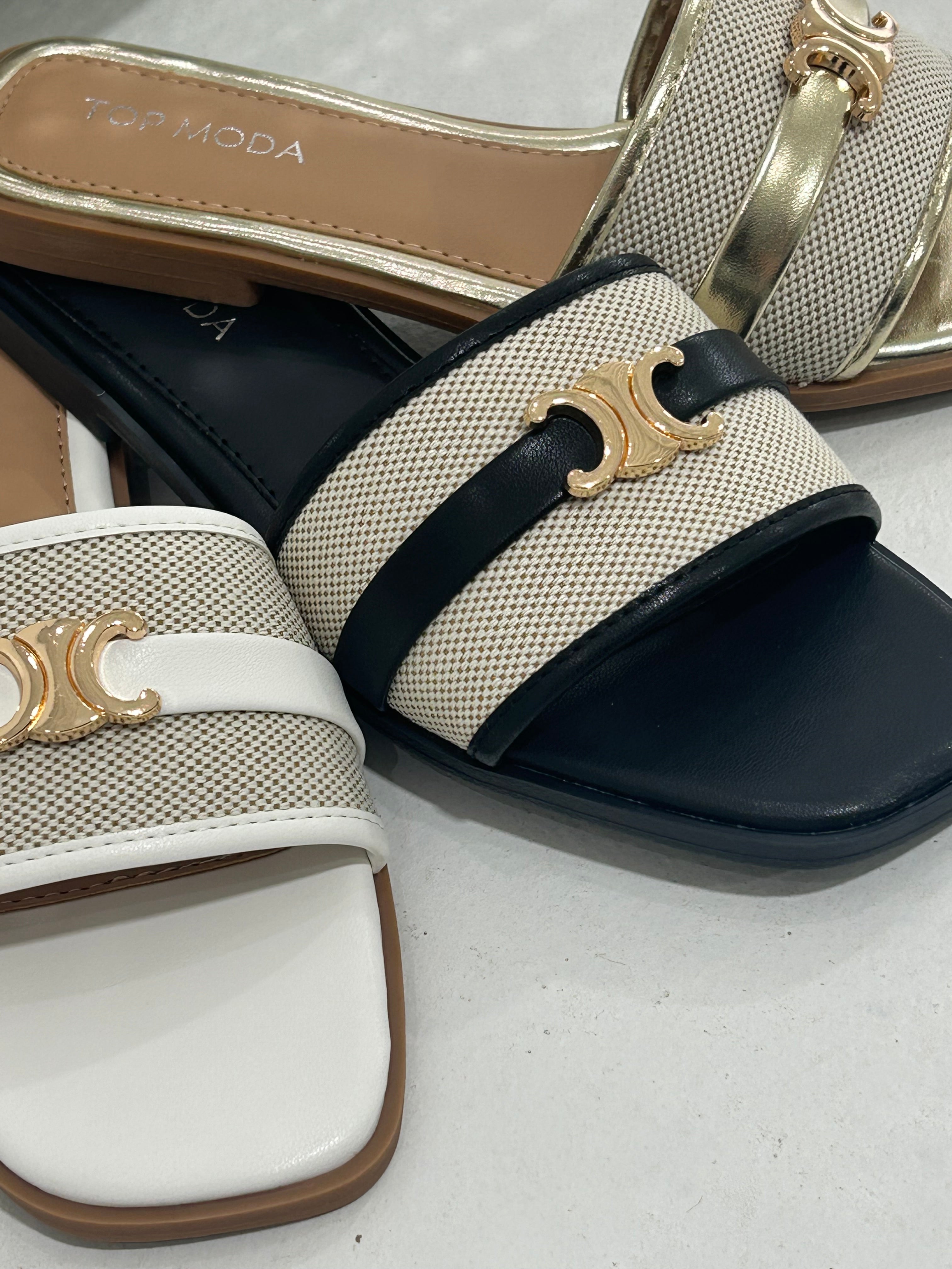 Solana Step Sandal - Black