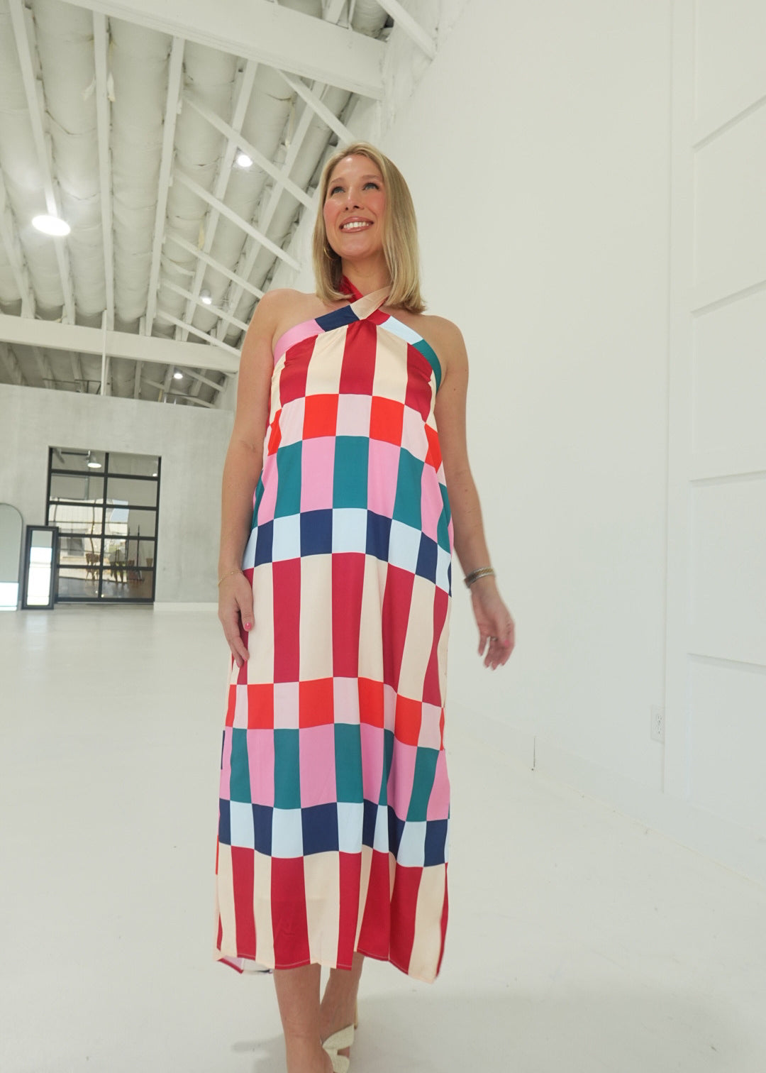 Charity Colorblock Dress