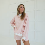 On My Go Set - Peach/Cream Stripe