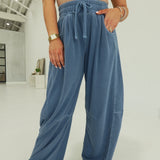 Coffee Run Sweats - Vintage Blue