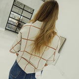 Griddy Sweater Top