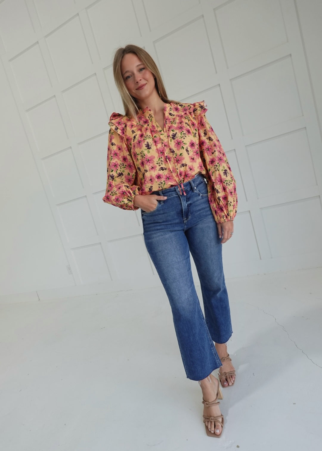 Peachy Perfection Blouse