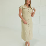 Side Streets Midi Dress