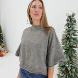 Fatal Reaction Sweater - Heather Choco