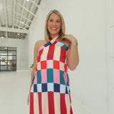 Charity Colorblock Dress
