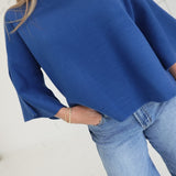 Belles Dowry Sweater - Classic Blue