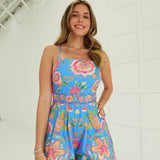Deidra Printed Romper