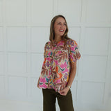 Farris Linen Blend Blouse