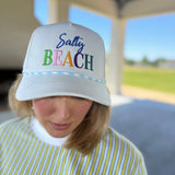 Salty Beach Rope Trucker - Blue Rope