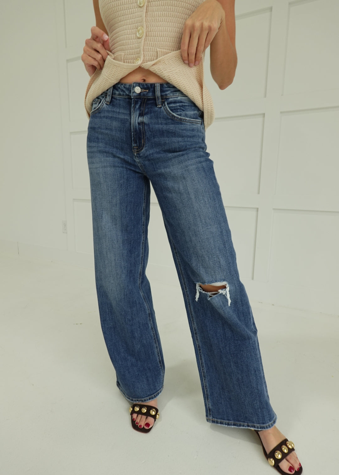 Janine Wide Leg Jeans