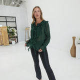 Edge of Youth Blouse - Hunter