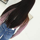 Kat Striped Top - Pink