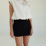 All-Night Chic Skort - Black