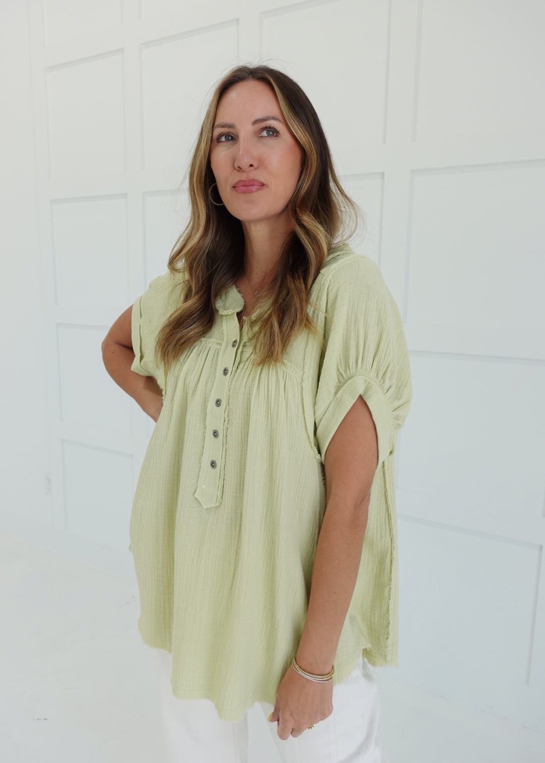 All-Time Oasis Top - Lime