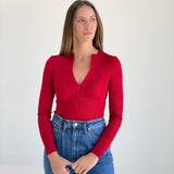 Zina Top - Red