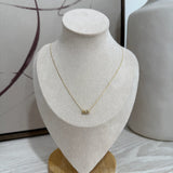 Ring Charm Necklace - Gold