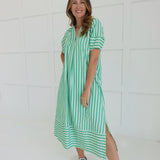 Ida Midi Dress - Green