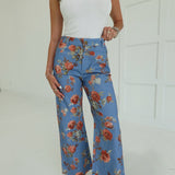 Lolita Floral Pants