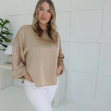 Karmyn Blouse - Taupe