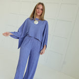 Swayze Pants Set - London Blue