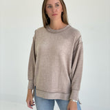 Camper Soft Sweater - Ash Mocha