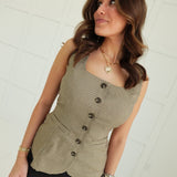 The Harding Vest Top