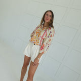 Isla Printed Blouse