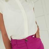 Uptight Top - Off White