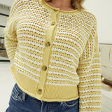 Crochet Babe Cardi - Butter