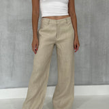 Bellows Linen Pant