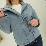 Carsyn Quilted Jacket - Chambray