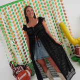 Salana Over Dress - Black