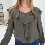 Fall of Famer Top - Dusty Olive