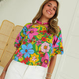 Callie Floral Top