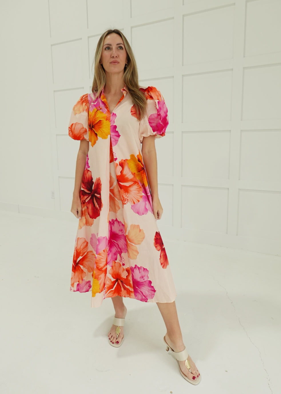 Blossom Belle Midi Dress