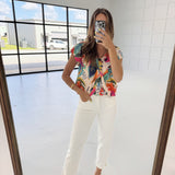 Veronica Printed Top