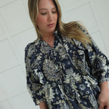 Susan Paisley Blouse