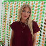 Can't Go On Sweater Top - Maroon