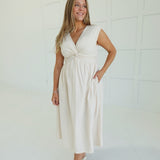 Harbor Twist-Front Dress
