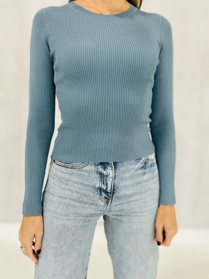 Underneath It All Top - Chambray