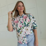 Saga Blouse - Blue