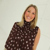 Velma Polkadot Top