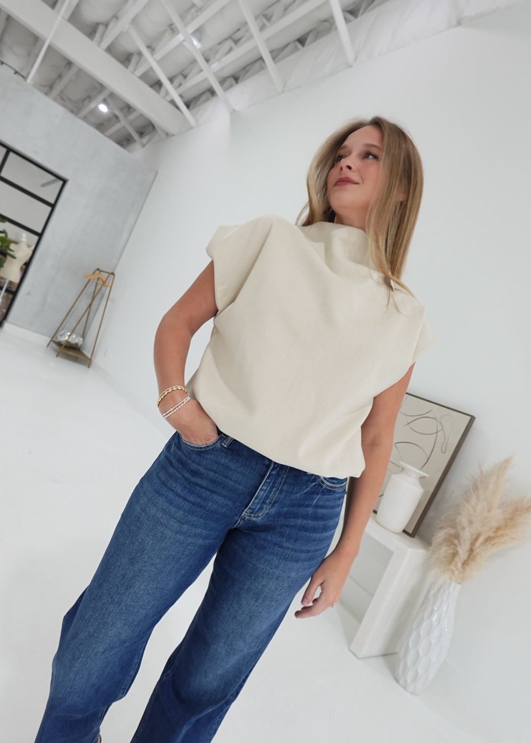 Mayford Top - Beige