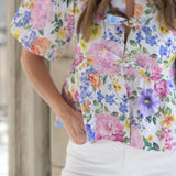 Bloom Front Tie Top