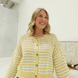 Crochet Babe Cardi - Butter