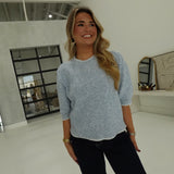 Cedar Avenue Sweater - Dusty Blue